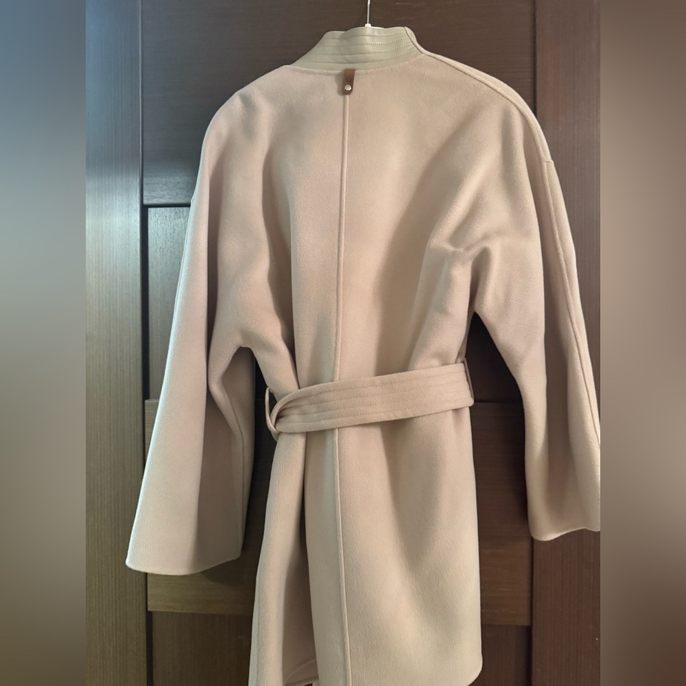 Mackage Light Tan Trench Coat - Picture 5 of 8